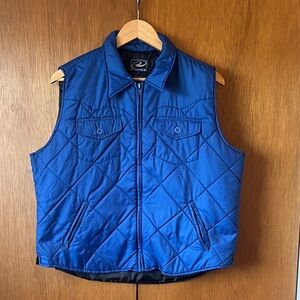 Roper Men's Royal Blue Quilted Vest